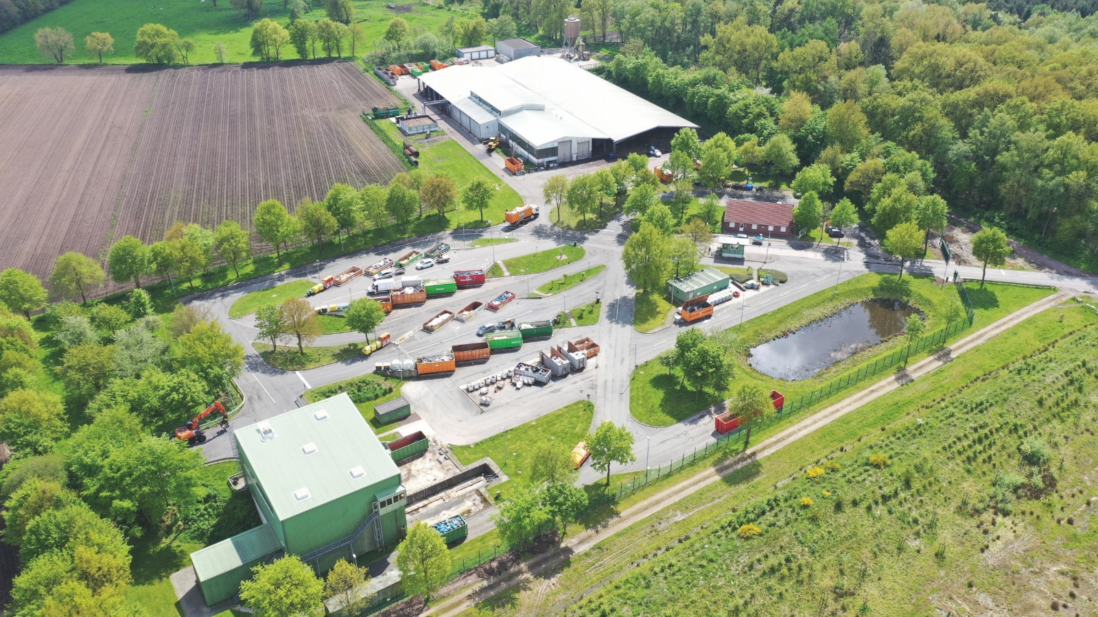 Das Entsorgungszentrum Stapelfeld