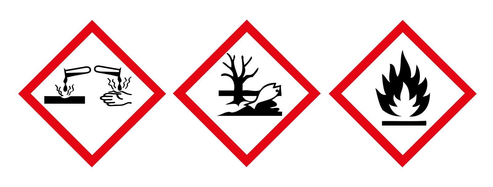 Symbole Schadtstoffe