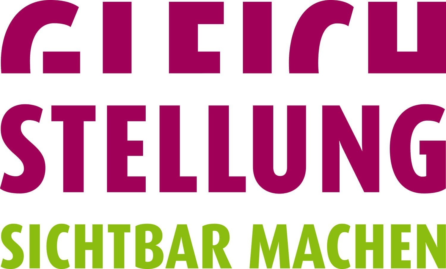 Gleichstellung sichtbar machen