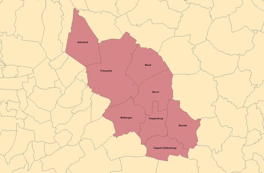 Gebietskulisse Karte Soesteniederung